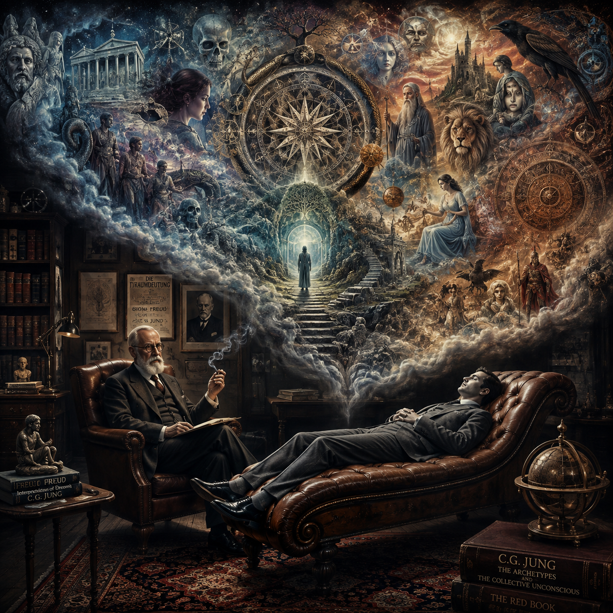 Dream Interpretation in Psychology: Freud vs. Jung